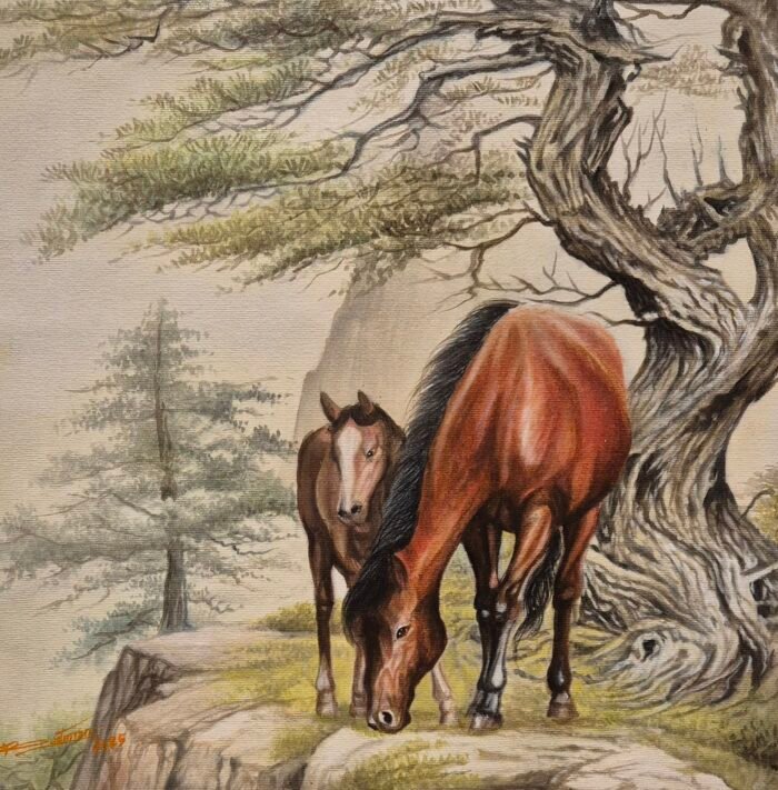 Horse Graceful Grazers